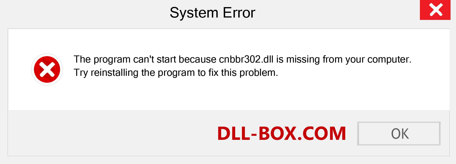  cnbbr302.dll file is missing?. Download for Windows 7, 8, 10 - Fix  cnbbr302 dll Missing Error on Windows, photos, images
