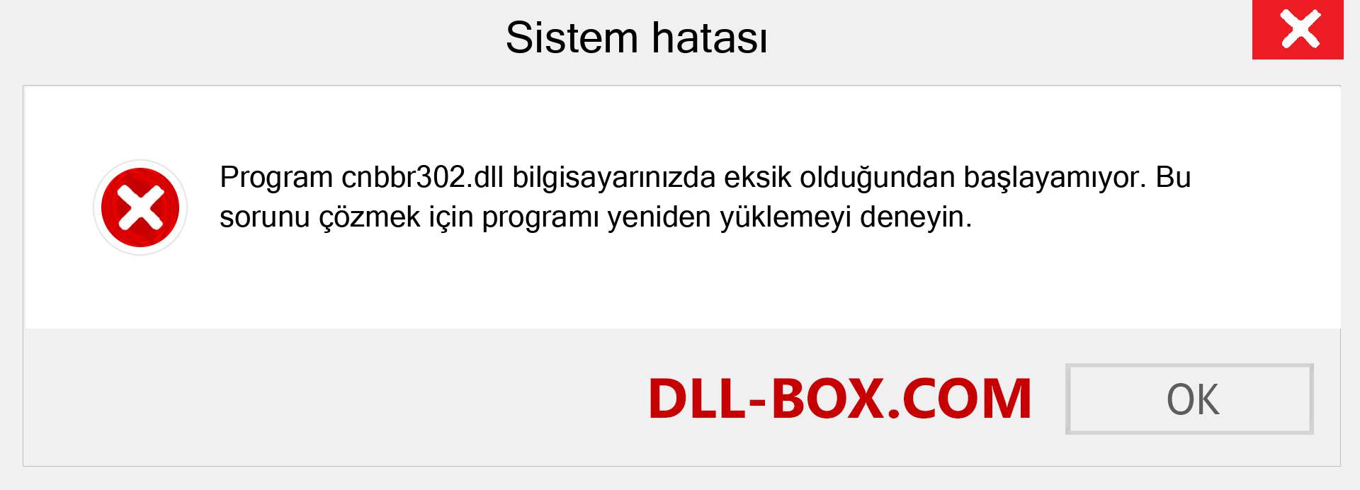 cnbbr302.dll dosyası eksik mi? Windows 7, 8, 10 için İndirin - Windows'ta cnbbr302 dll Eksik Hatasını Düzeltin, fotoğraflar, resimler